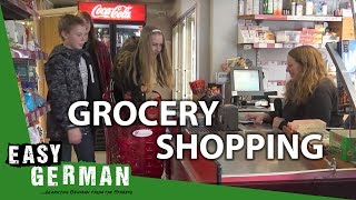 Grocery shopping in German  Super Easy German 33 [upl. by Kaine]