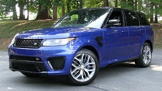 20152016 Range Rover Sport SVR Start Up Road Test and In Depth Review [upl. by Miguelita]