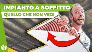 IMPIANTO A SOFFITTO Questi DETTAGLI Sono FONDAMENTALI per farlo FUNZIONARE AL MEGLIO [upl. by Ynnaffit377]