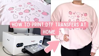 DTF Transfer Printing for Beginners  Print DTF Transfers At Home Using the Procolored L1800 Printer [upl. by Muncey]