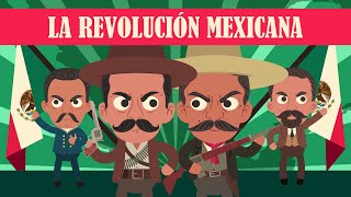 LA REVOLUCIÓN MEXICANA EN 19 MINUTOS  INFONIMADOS [upl. by Tessy]