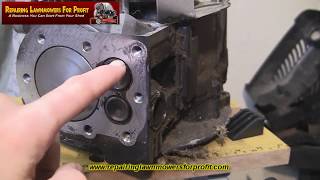 Briggs And Stratton Overheating Engine Valves [upl. by Nalorac783]