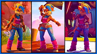 Crash Bandicoot 4 Its About Time  All Levels Start  Victory Animations Tawna Bandicoot 4K [upl. by Best]