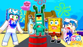 We Had To Stop Plankton From Stealing The Krabby Patty Secret Formula Spongebob Minecraft 🍔 [upl. by Shelbi]