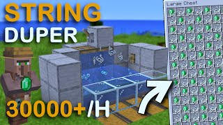 STRING DUPER 30000H  Minecraft 120 Tutorial How to [upl. by Assirok162]