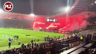 PYRO STOPS GAME  Celtic vs Aberdeen delayed due to Pyro display [upl. by Syd]