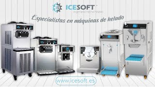 MAQUINAS DE HELADO  Especialistas en máquinas de Helado Soft Yogurt Helado  ICESOFT [upl. by Niawat]