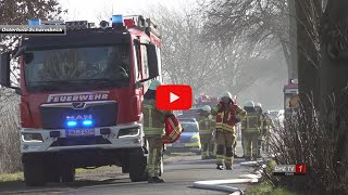 Freiwillige Feuerwehr rettet Landwirtschaftliches Anwesen vor Totalverlust [upl. by Krm]