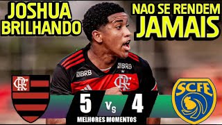 MELHORES MOMENTOS  FLAMENGO 5x4 SAMPAIO CORRÊA  JOSHUA FEZ A DIFERENÇA CARIOCA SUB17 [upl. by Carmen]