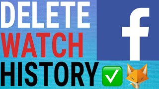 How To Delete Facebook Watch History  Clear Video History [upl. by Dlorad]