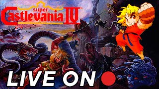 LIVE ON🔴 SUPER CASTLEVANIA 4 DO SNES    10102024 [upl. by Erdnuaed]