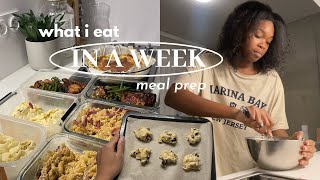 Une semaine dans mes repas étudiant 🥗🥙I Meal prep idées recettes étudiante petit budget [upl. by Fawna]