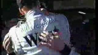 David Coulthard Kiss Mika Hakkinen [upl. by Noffihc]