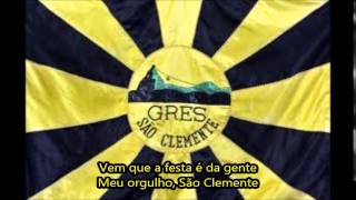 São Clemente 2015 Letra e Samba [upl. by Toor192]