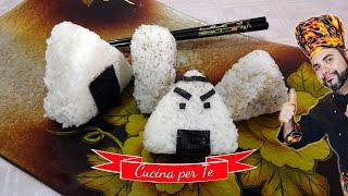 Onigiri  Polpette di riso giapponesi [upl. by Elaval109]