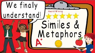 Similes and Metaphors  Award Winning Similes and Metaphors Teaching Video  New [upl. by Eilrahs]