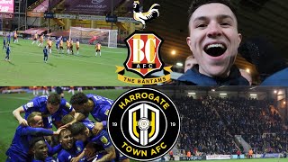 AWAY END LIMBS AS WE LOSE AGAIN  Bradford City 13 Harrogate Town Match Vlog [upl. by Lowndes]