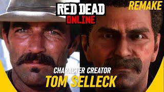 TOM SELLECK Character Creator The Sacketts Remake RDR2 [upl. by Ro]