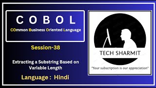 Substring Extraction in COBOL  Extract a Substring from Variable length Position Session38 [upl. by Audly]