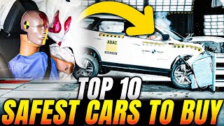 Top 10 Safest Cars To Buy In 2024  10 Most Best And Safest Cars [upl. by Selda]