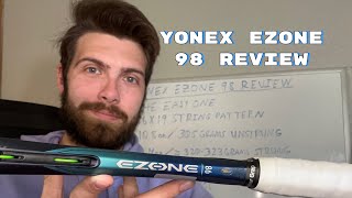 Is Yonex Ezone a power racquet  Yonex Ezone 98 Review [upl. by Nhtanhoj]