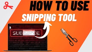 How To Use Snipping Tool  Easily Take Screenshot In LaptopPCComputer [upl. by Ellenohs827]