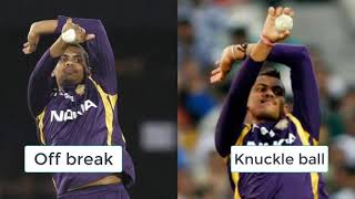 Analysis of Elite Sunil Narines Bowling  How to bowl like sunil narine  knuckleball [upl. by Erihppas160]