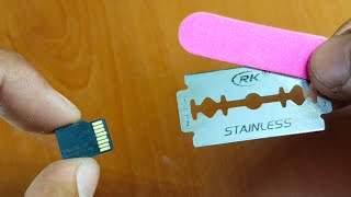 How To Repair A Corrupted Sd CardMemory Card 💯 Working 2025 Expert [upl. by Stranger]