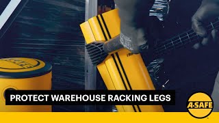 Warehouse safety products designed to protect warehouse racking legs [upl. by Lunneta436]