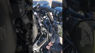 Custom Harley Davidson Sportster Iron 883 start up [upl. by Sterrett]