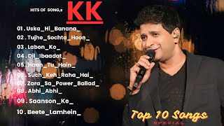 Best of KK  kk songs  Juke box  Best Bollywood songs of kk  Kk hit songs [upl. by Ynnol876]