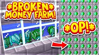 THIS NEW MONEY FARM MAKES TRILLIONS PER SECOND   Minecraft Skyblock  EnchantedMC [upl. by Eneliak]