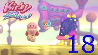 Kirby and the Rainbow Curse Part 18  Blue Sky Palace  Kirby Rockets Big Blastoff [upl. by Lacim]