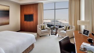 JW Marriott Marquis Deluxe Room Tour in Dubai [upl. by Hines]