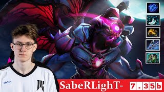 DOTA 2 SabeRLighT the NIGHT STALKER OFFLANE 735b [upl. by Nagaer]