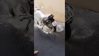 Snow foam caseira moto160 vonixx snowfall [upl. by Aguayo]