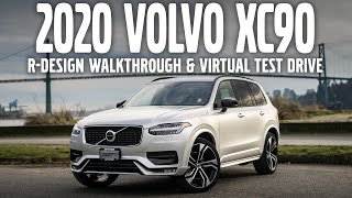 2020 Volvo XC90 T6 RDesign with Polestar Performance Package Walkthrough and Virtual Test Drive [upl. by Annawahs]