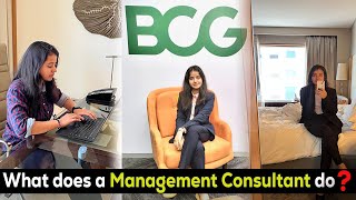 What does a management consultant do  ExBCG Associate TheBostonConsultingGroup [upl. by Kowalski192]