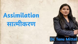 42 Assimilation l सत्मीकरण l सामाजिक प्रक्रिया l tanu mam Sociology wali [upl. by Nawak]