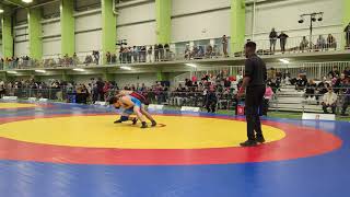 NILE WRESTLING 2024 Canadian Championships  Cadet Freestyle 65kg  Oztunc NILE vs Abreu MOHAWK [upl. by Clancy]