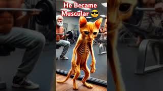 He Became Muscular video remaalbum tutorial abstractdesign cartoon 💪 😳😲 [upl. by Ecnarwal956]