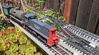 First test run of my 3D Printed 132 scale OpenRailway EMD SW 1500 [upl. by Ani]