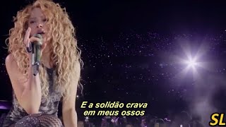 Shakira  Nada Live El Dorado World Tour TraduçãoLegendado ᴴᴰ [upl. by Oidualc]