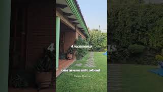 🏡Casa en venta estilo colonial con alberca🔔3350000 casasconalberca casasenmorelos casasmarane [upl. by Yelloh162]