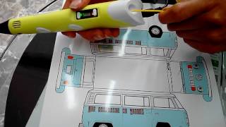 INSTRUCCIONES DE USO 3D PEN V2 [upl. by Iruahs7]