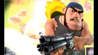 Boom Beach  NEW HERO Pvt Bullit ability Taunt amp Energy Drink [upl. by Latoniah]