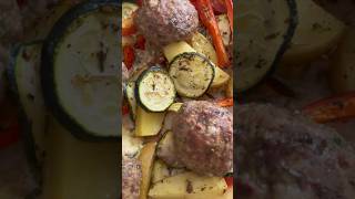 Bifteki Baked Beef Burgers  Healthy Food healthy easyrecipe beef burger greek greekfood [upl. by Ahsal]