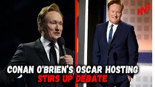 conan o’brien tapped to host oscars 2025 taking over for jimmy kimmel [upl. by Aneeles]