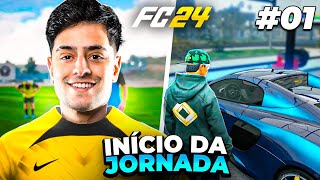 VIDA DE JOGADOR  O Primeiro Passo 01  Fifa 24  GTA RP [upl. by Einatirb]