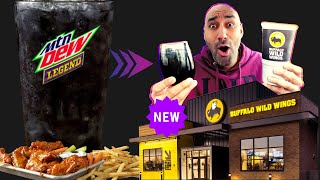 NEW Mountain Dew Legend  Taste Test Review  Exclusive to Buffalo Wild Wings [upl. by Haeckel]